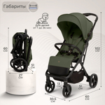 Прогулочная коляска Sweet Baby Aura Plus Green Forest