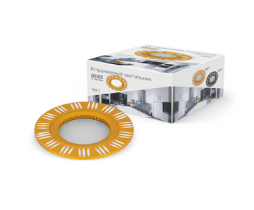 Точечный светильник Gauss Aluminium Круглый (Золото/Хром) Gu5.3 AL017