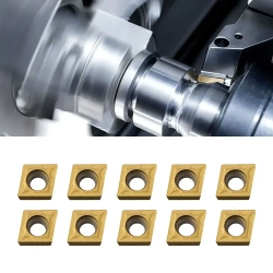 OZ-CTRE 10 шт CCMT09T304 VP15TF твердосплавные пластины CCMT 09 T3 / CCMT32.51 Вставка