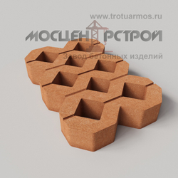 Газонная решетка 500х330х80