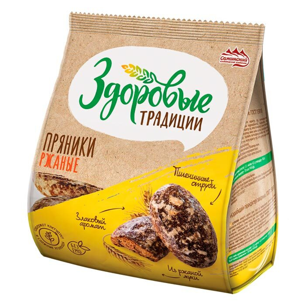 Наслада  340гр Пряники заварные Ржаные 1072