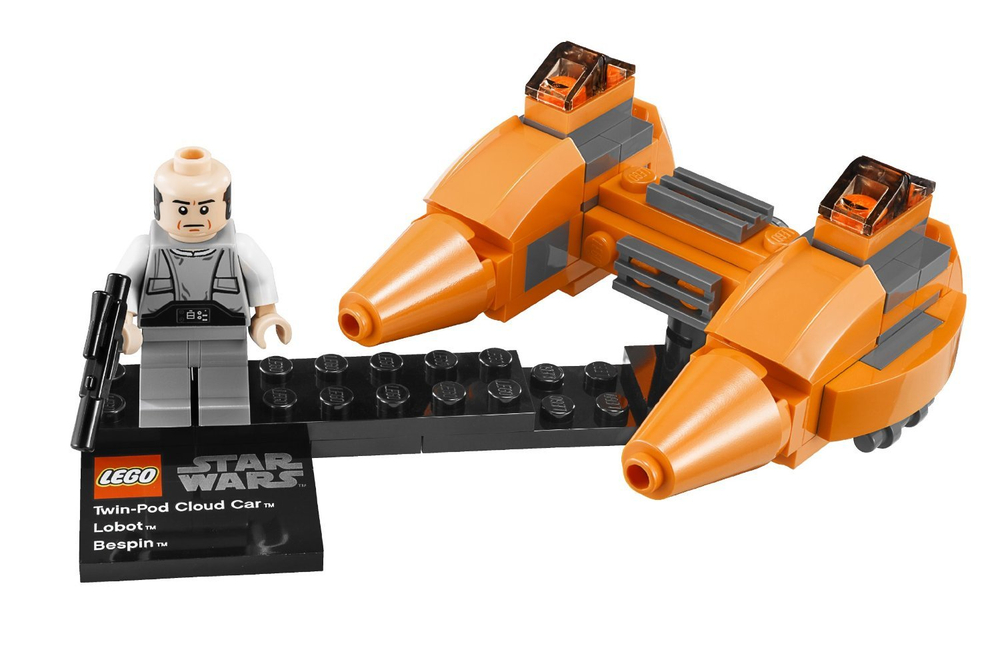 LEGO Star Wars: Двухместный аэромобиль и планета Беспин 9678 — Twin-Pod Cloud Car & Bespin — Лего Звездные войны Стар Ворз