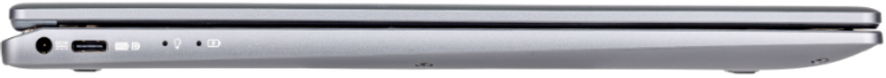 Ноутбук  HIPER Slim 13.3 ", Core i5, 8 Гб RAM, 256 Гб SSD, Iris Xe Graphics, Серый