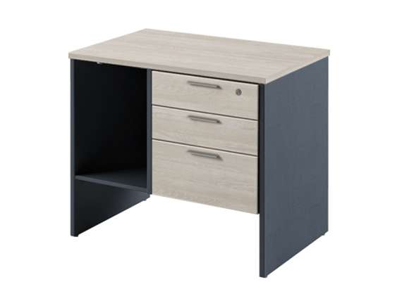 Тумба приставная греденция с нишей под системный блок 890х580х750 I-292 Акация Морава/Антрацит