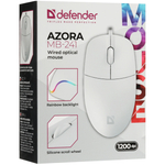 Мышь Defender Azora MB-241 белый