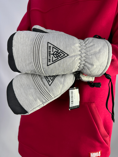 686 варежки ж WMNS JUBILEE MITT (FW) (WHITE HEATHER)