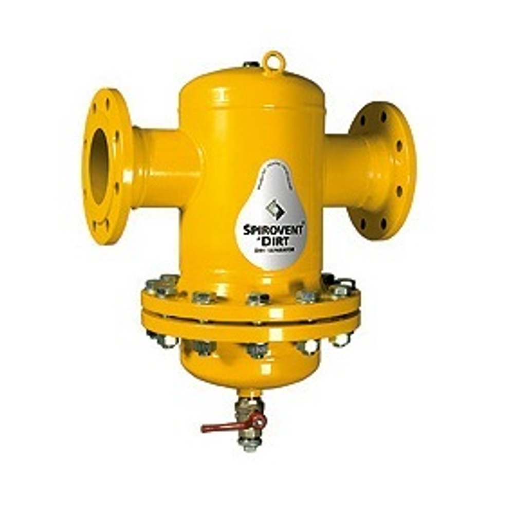 Сепаратор шлама Spirotech SpiroTrap Стандарт - Ду80 (корпус разъемный, соединение фланцевое)