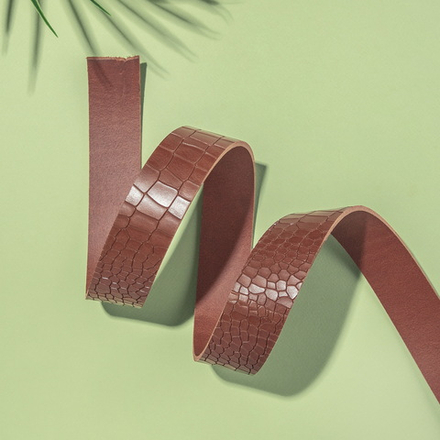 Ременная заготовка Crocco Cognac (3,5+ мм), цв. Коричневый