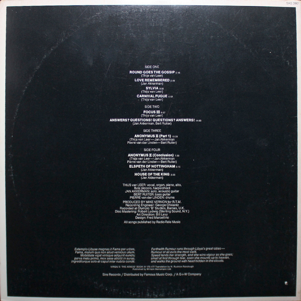 Focus / Focus 3 (2LP)