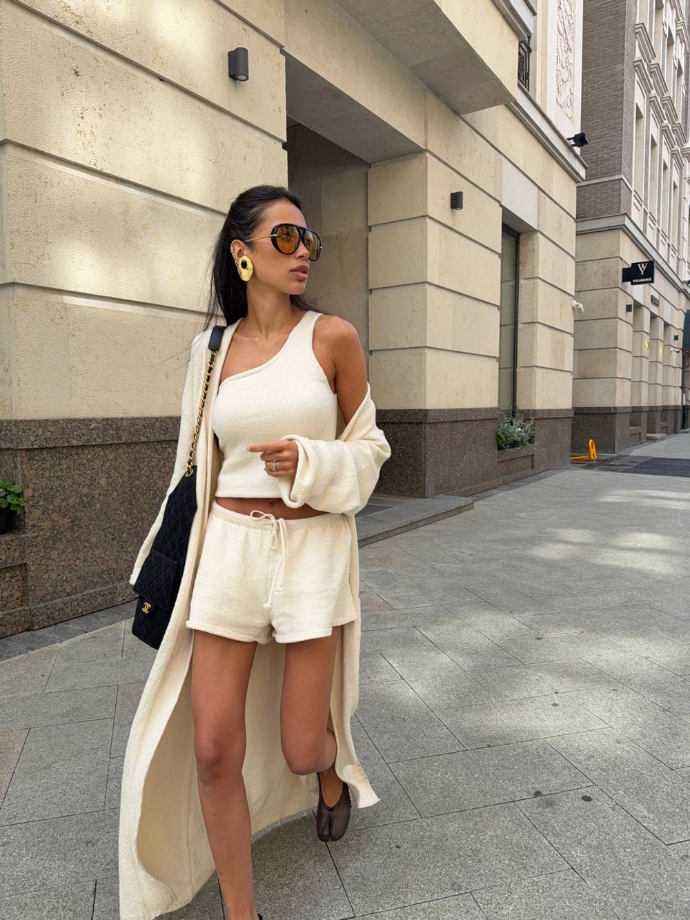 Шорты ROMEE, молочный