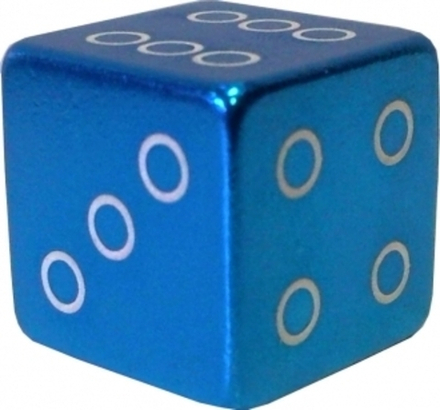 Колпачок для а/v в виде куба, синий.NZ-18 BLU