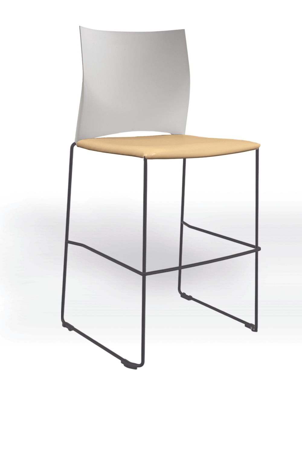 Web стул на полозьях кухонный/барный