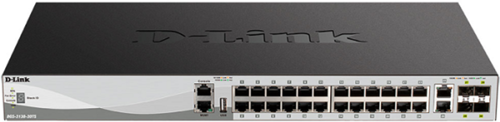 Коммутатор управляемый D-link DGS-3130-30TS/B1A