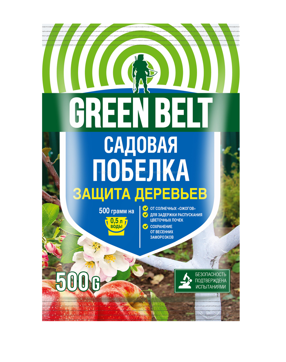 Садовая побелка GREEN BELT 500 гр (1/10)
