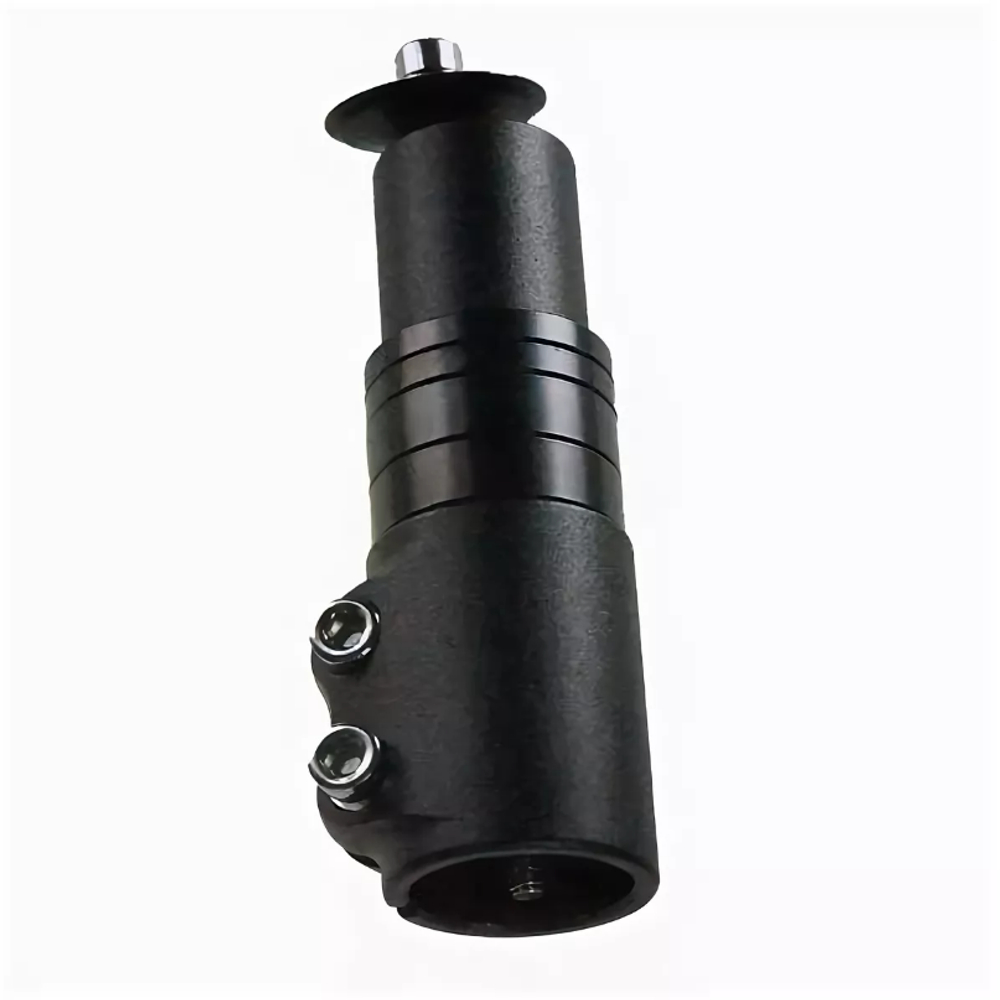 Удлинитель штока вилки VLX 1-1/8", 130мм, с кольцами, чёрный.