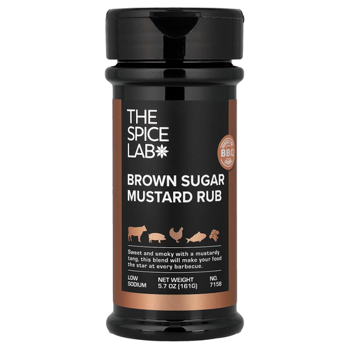 The Spice Lab, коричневый сахар и горчица, 161 г (5,7 унции)