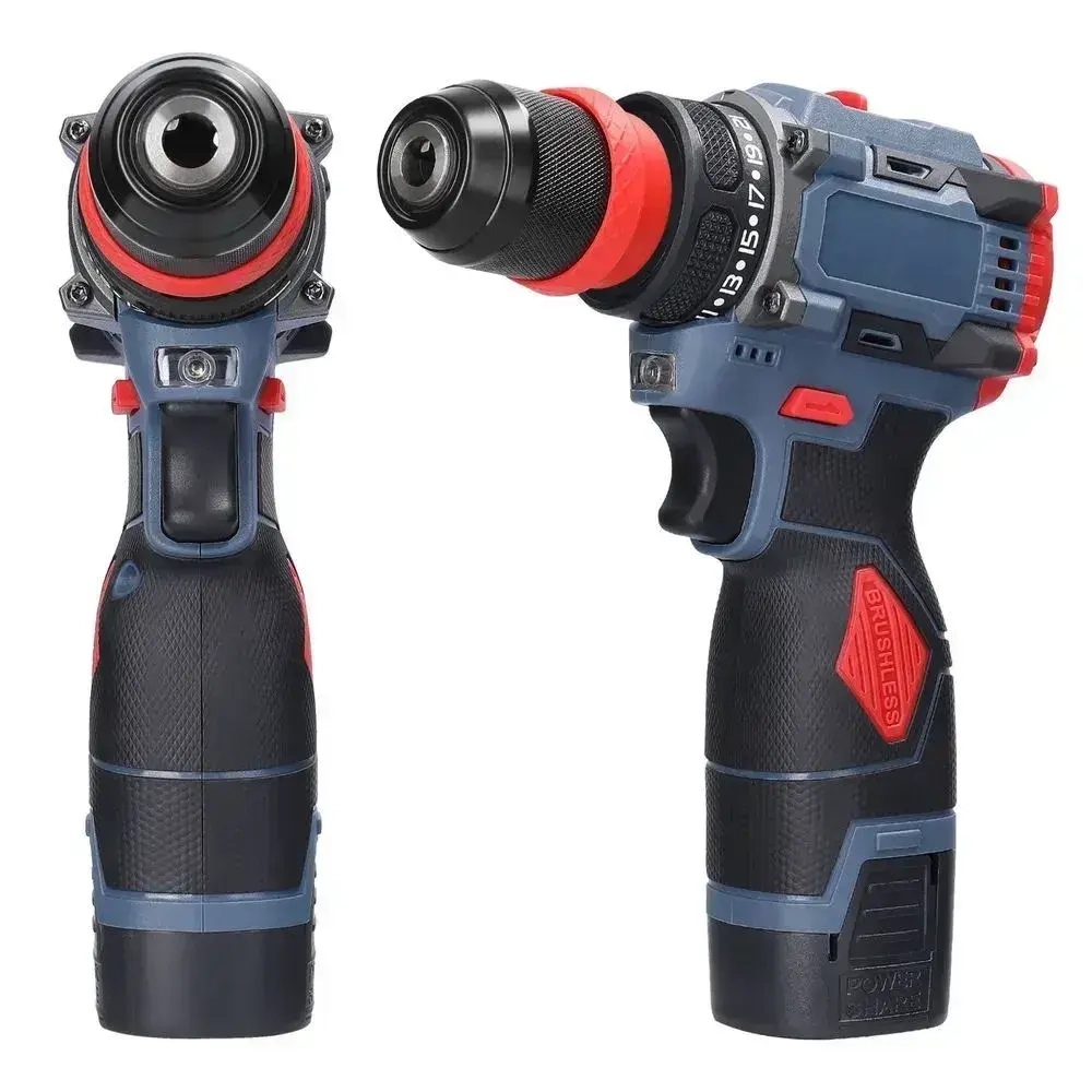 Дрель-шуруповерт, 16.8 В, 120 Нм, 2 АКБ