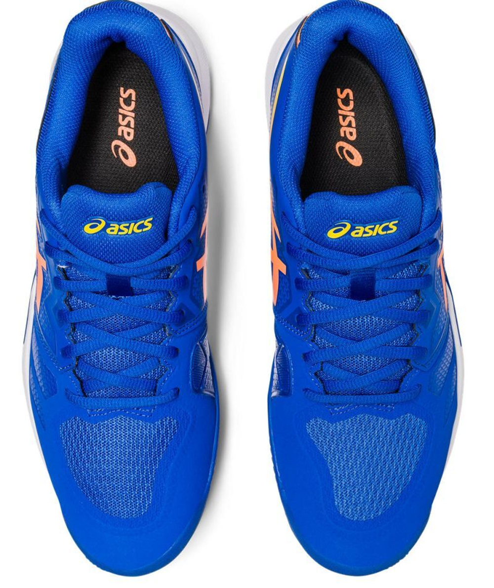 Мужские кроссовки теннисные Asics Gel-Challenger 13 Clay - tuna blue/sun peach