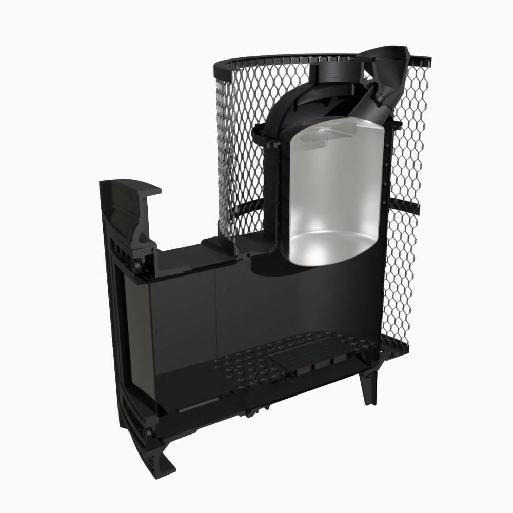 Банная печь «Атмосфера L сетка нержавейка