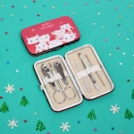 Набор для маникюра в футляре 6 предметов «New Bon Salon - Котята Лэри», 11*6,5см