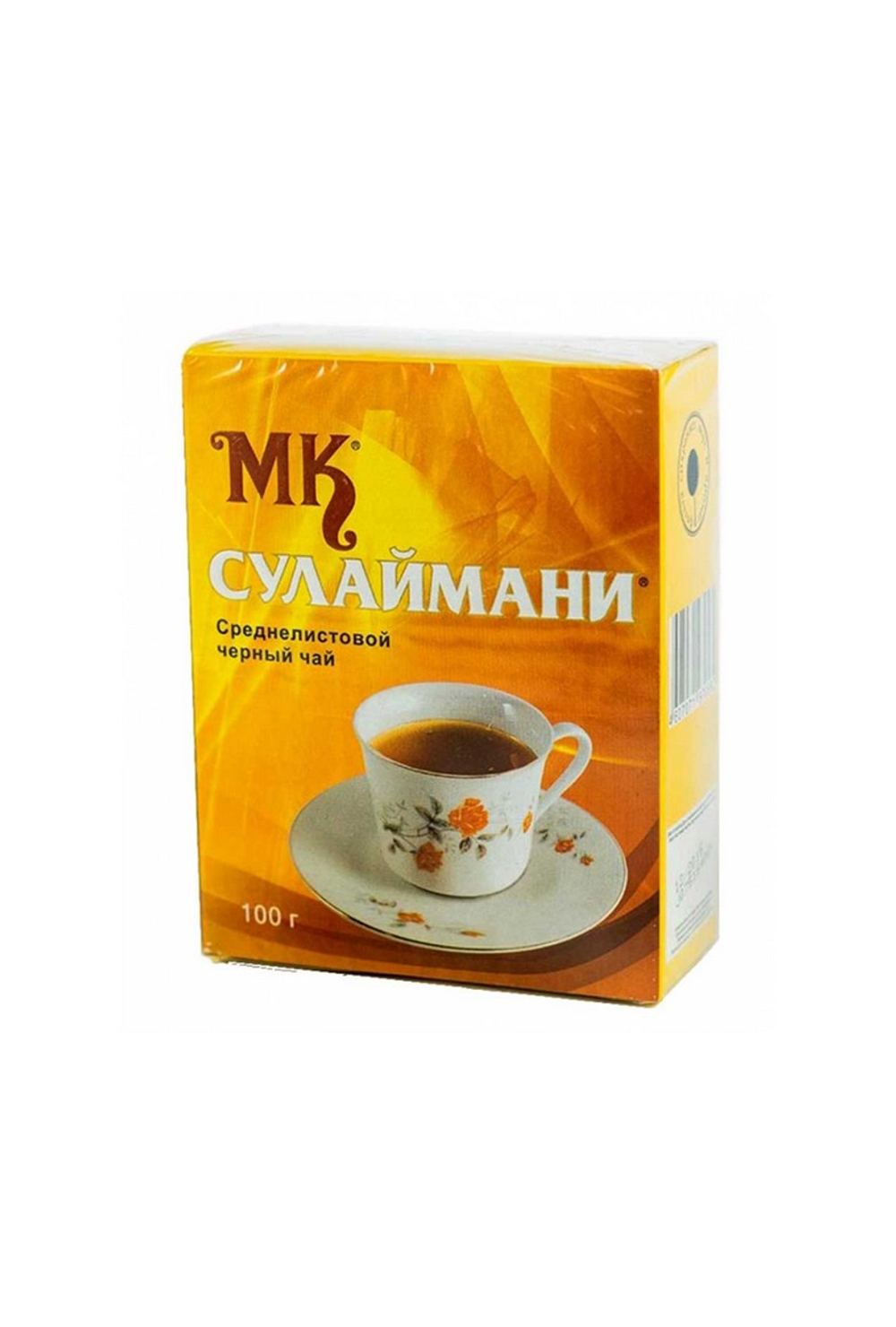 Чай индийский черный среднелистовой  "Сулаймани " 100г