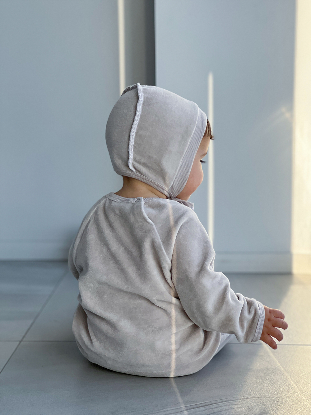 Велюровый комплект Mjölk White Sand