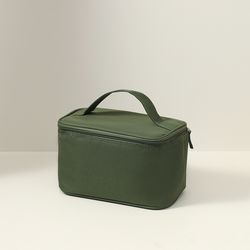 Термосумка для ланч-бокса/косметики/лекарств Smart Picnic, S, темно-зеленая