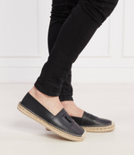 Кожаные эспадрильи Dolce & Gabbana - черный(A50574 AO602)