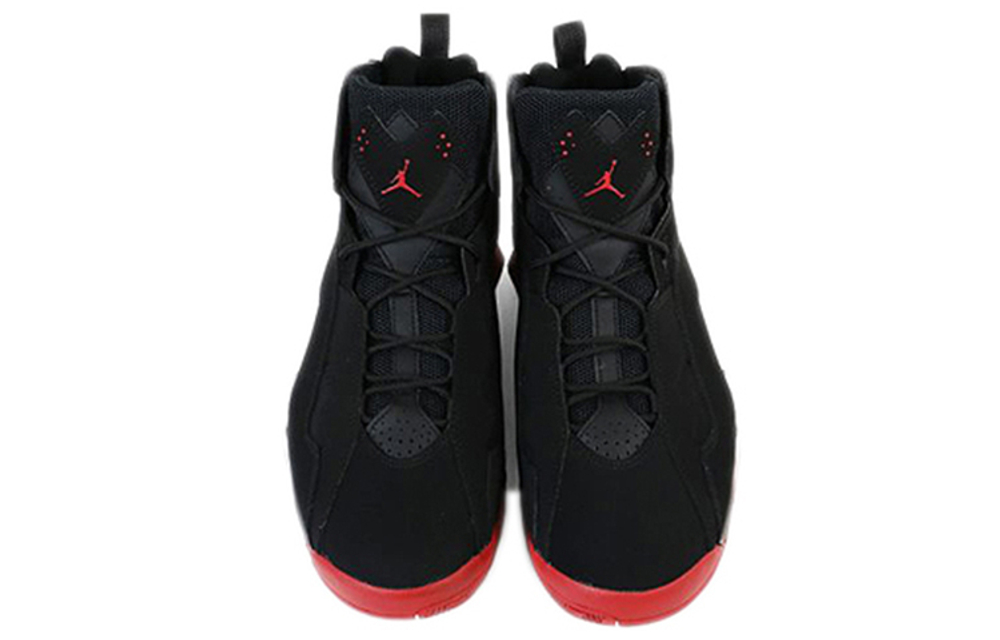 Jordan True Flight Black/Gym Red Metallic Silver
