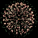 Батарея салютов Огненный цветок Крутой вираж ОС6420, 36 залпов