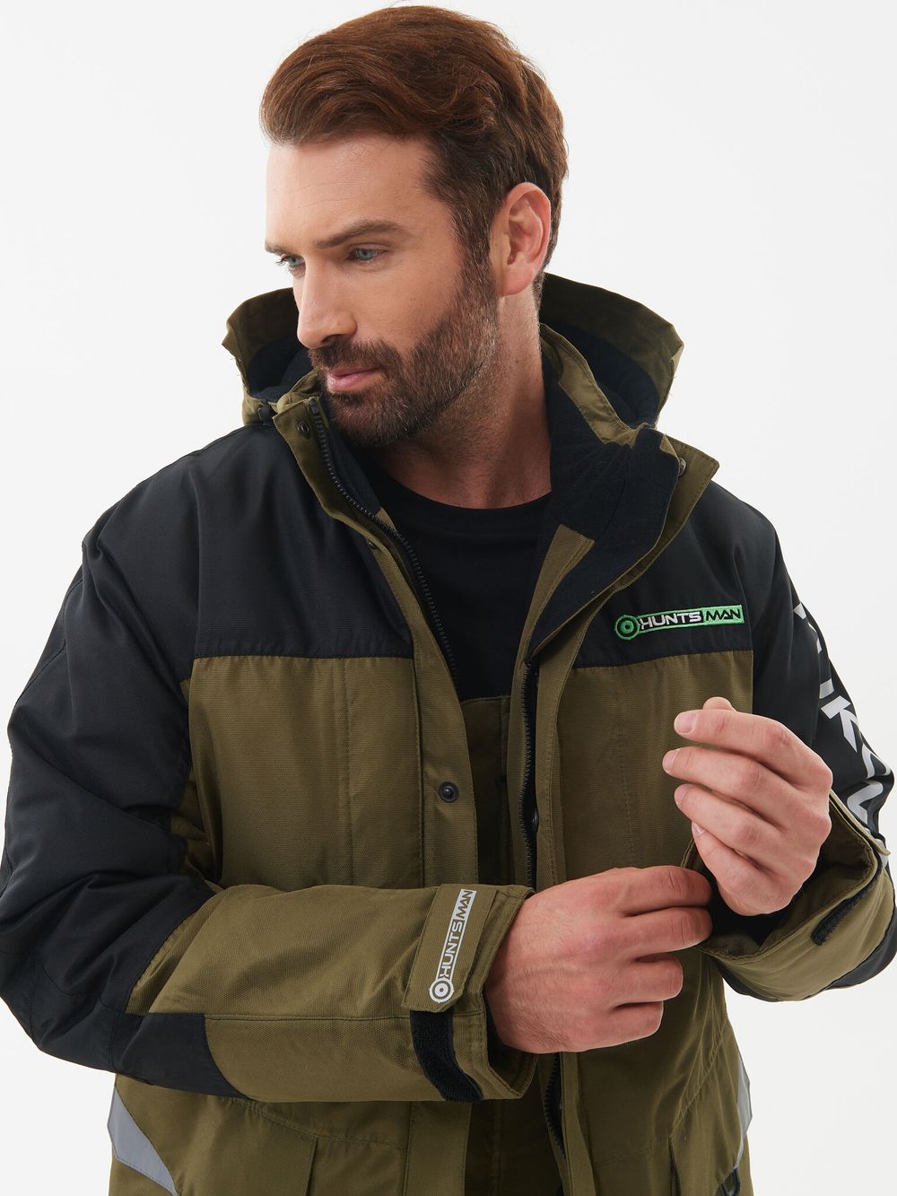 Костюм зимний Yukon Ice ткань Cat's eye цвет Хаки/Черный