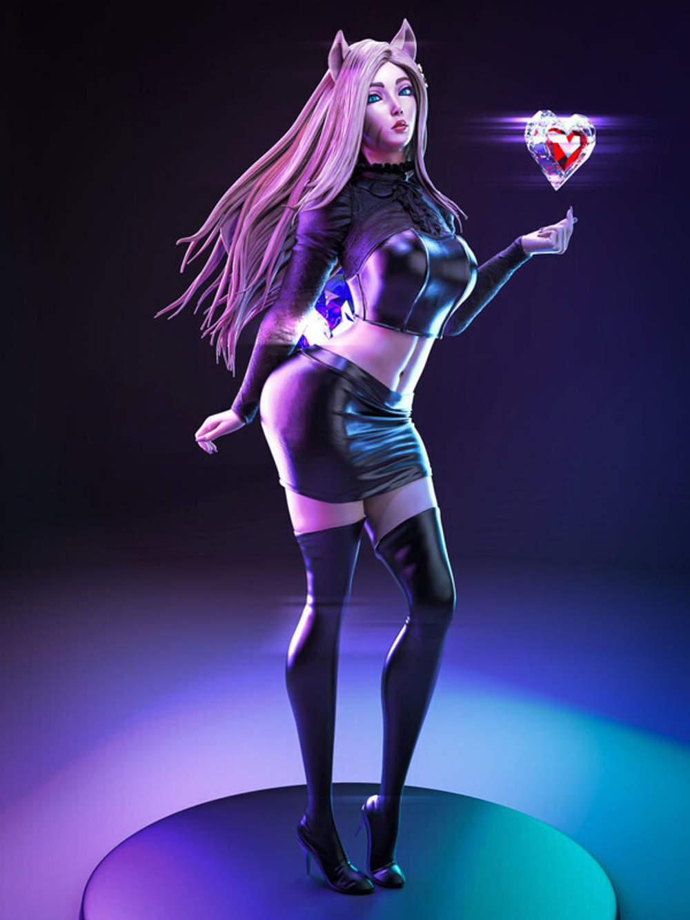 Ари Ahri  League of Legends Лига Легенд lol Коллекционная Фигурка Аниме