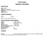 GAIACOL NATUREL 20% DPG / ГАЯКОЛ натуральный 20% CAS 90-05-1