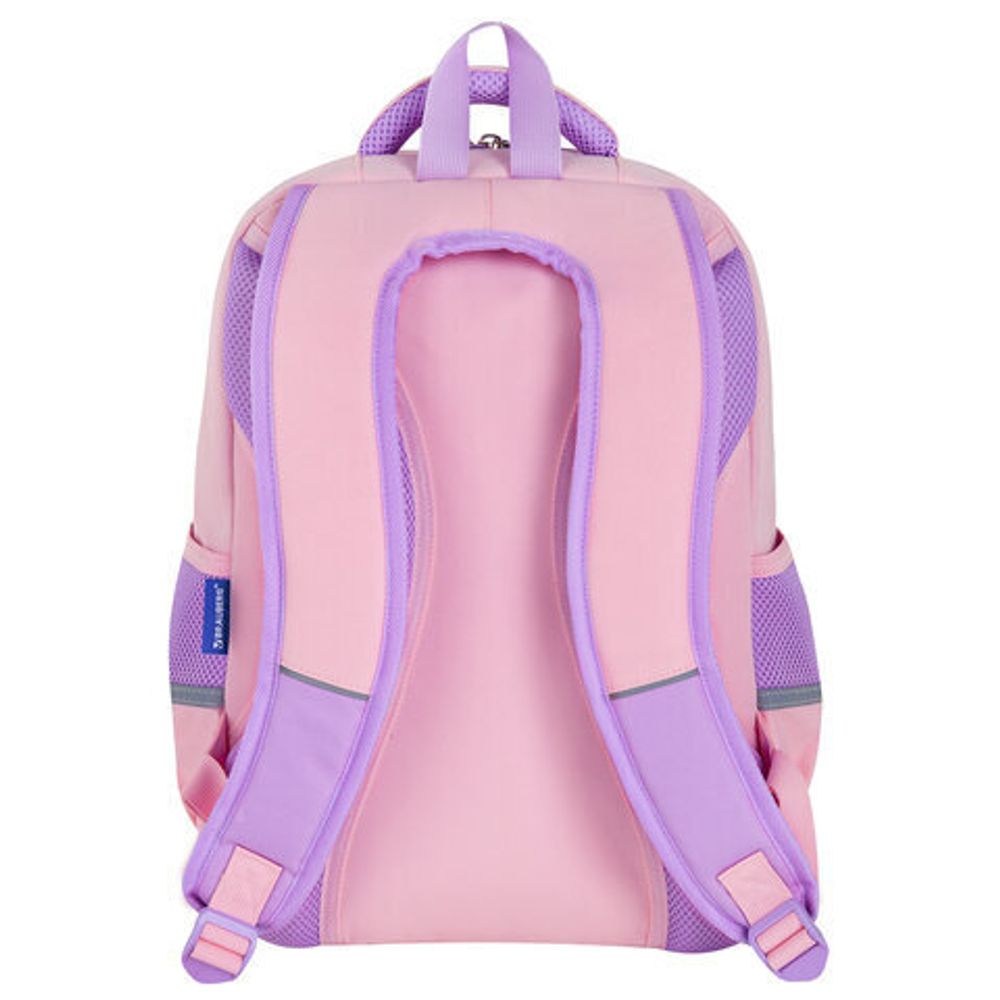 Рюкзак BRAUBERG STAR, 1 отделение, 5 карманов, "Capybara", розовый, 272062