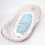 7522644 Горка для купания, цвет белый/голубой