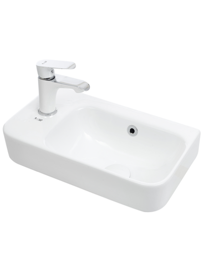 Раковина подвесная WeltWasser WW AISBACH 5117 L 450х260х155