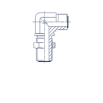 Соединение PD90 D10 ORFS 11/16