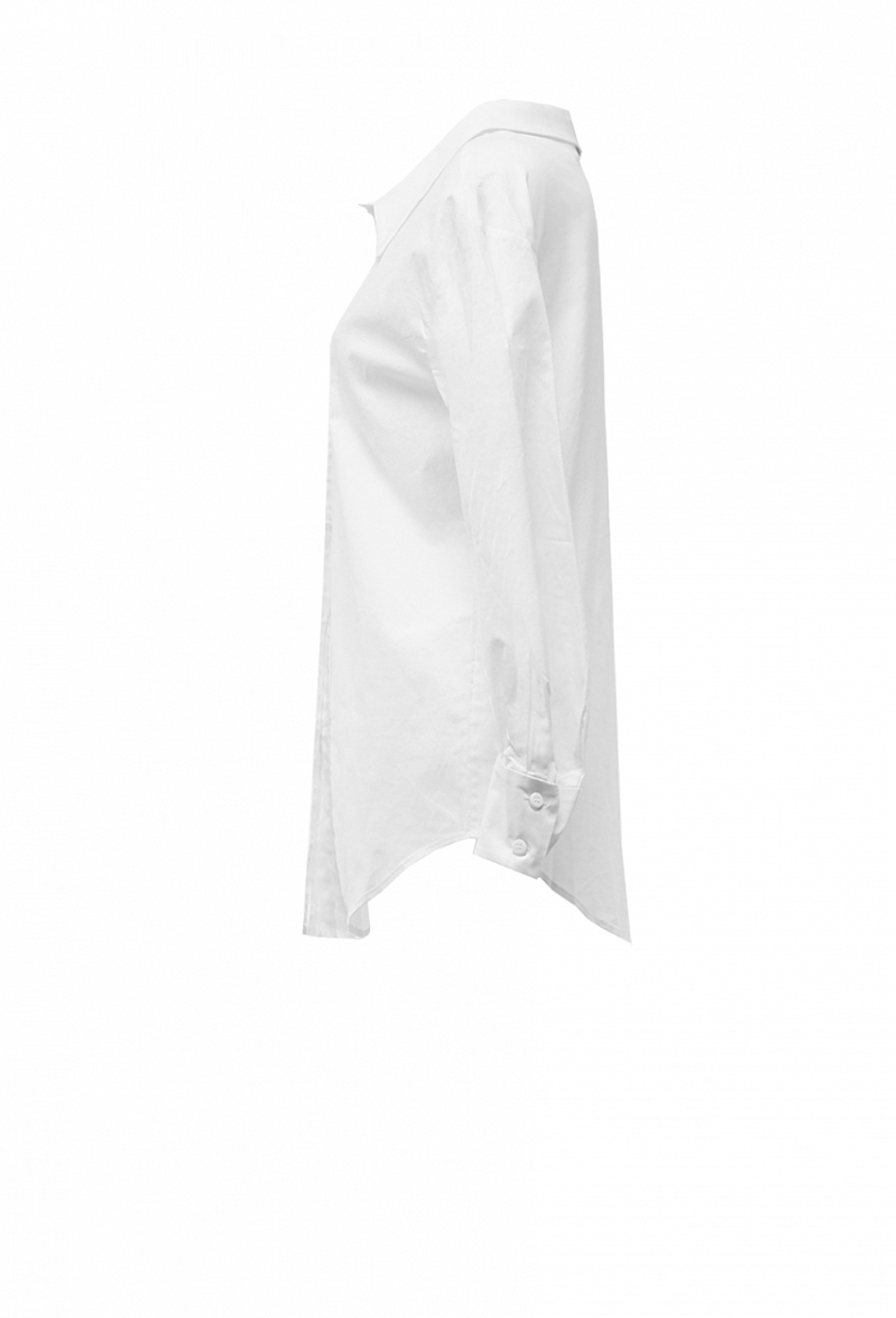 Рубашка оверсайз белая 12-02-20 FW
