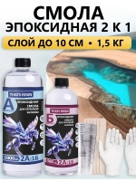 Эпоксидная смола для творчества универсальная 1.5 КГ