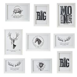 GAEM Набор из 10-ти Фоторамок, L31,5 W2 H44 см