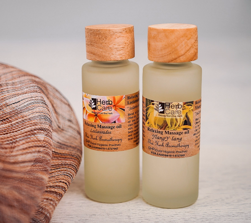 Массажное масло для тела Иланг Иланг Massage Oil Ylang Ylang HerbCare