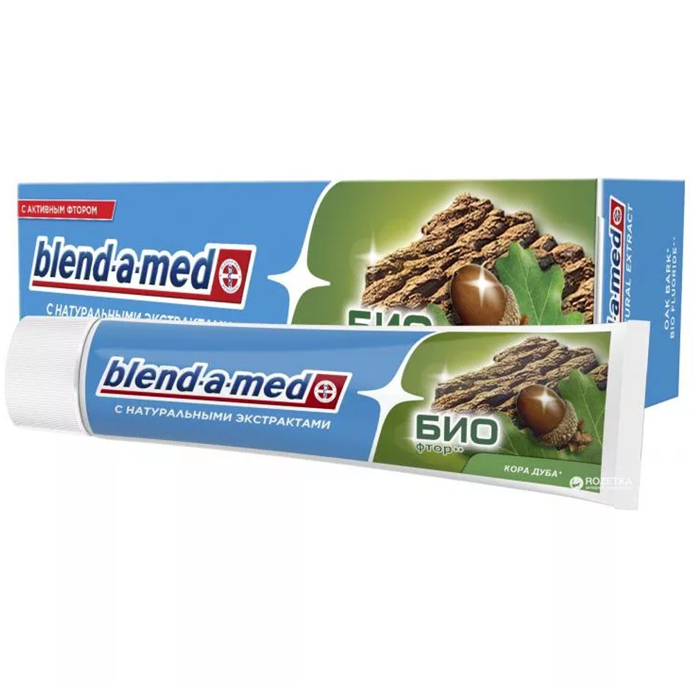 Blend-a-med Паста зубная Био фтор Кора дуба, 100 мл