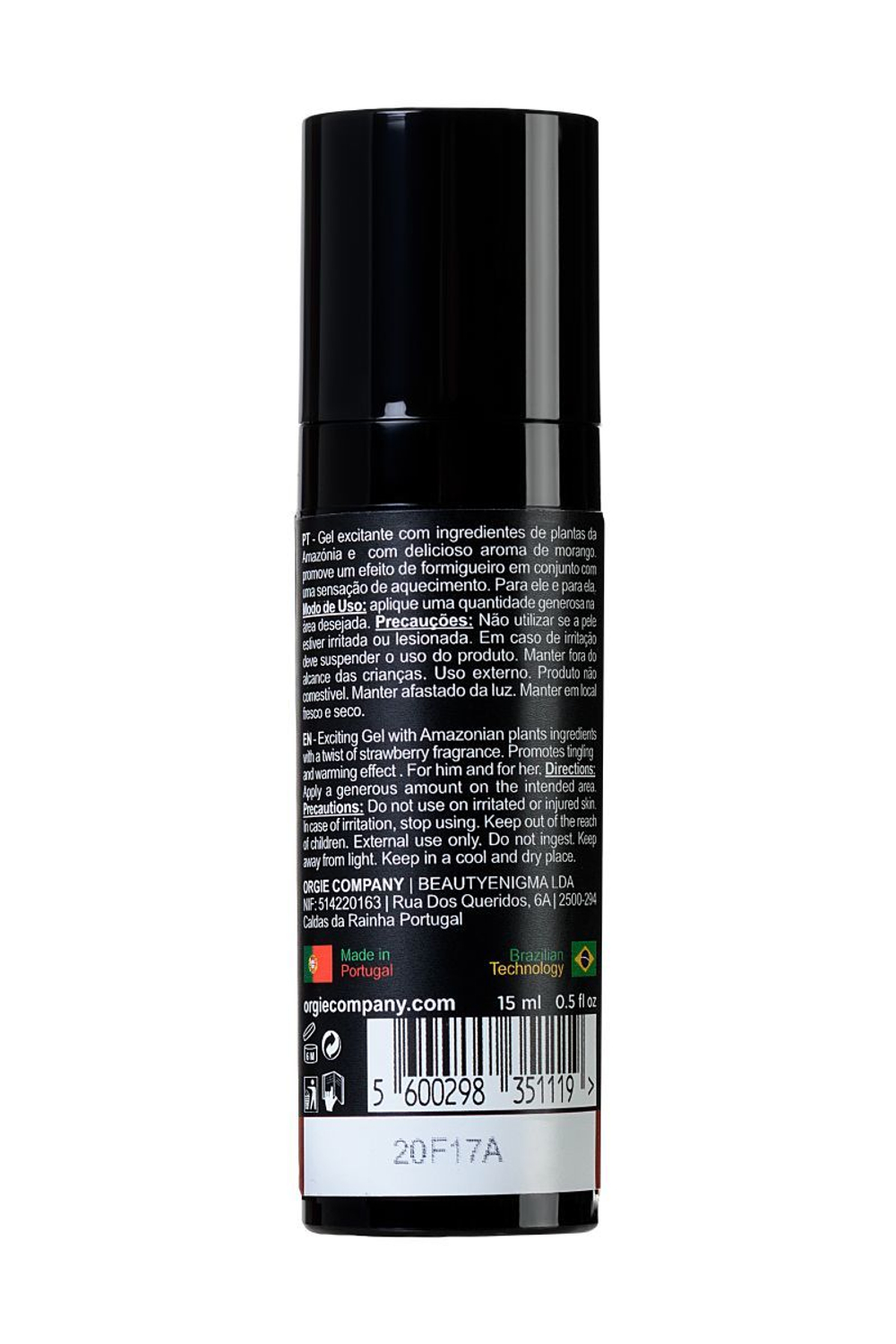 Разогревающий гель для массажа ORGIE Sexy Vibe Hot, вибро-эффект, 15 мл