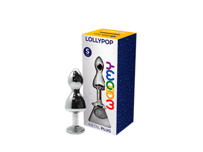 Анальная пробка Lollypop Double Ball White S 21070AL