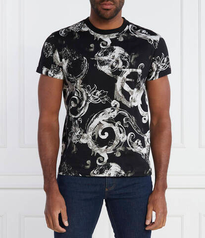 Футболка Versace Jeans Couture - черный(76GAH6S0JS287)