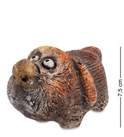 KK-182 Фигурка «Собачка-хвостик» шамот