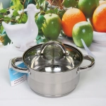 Кастрюля из нержавеющей стали MONICA 1,9л, индукция, DH14-16