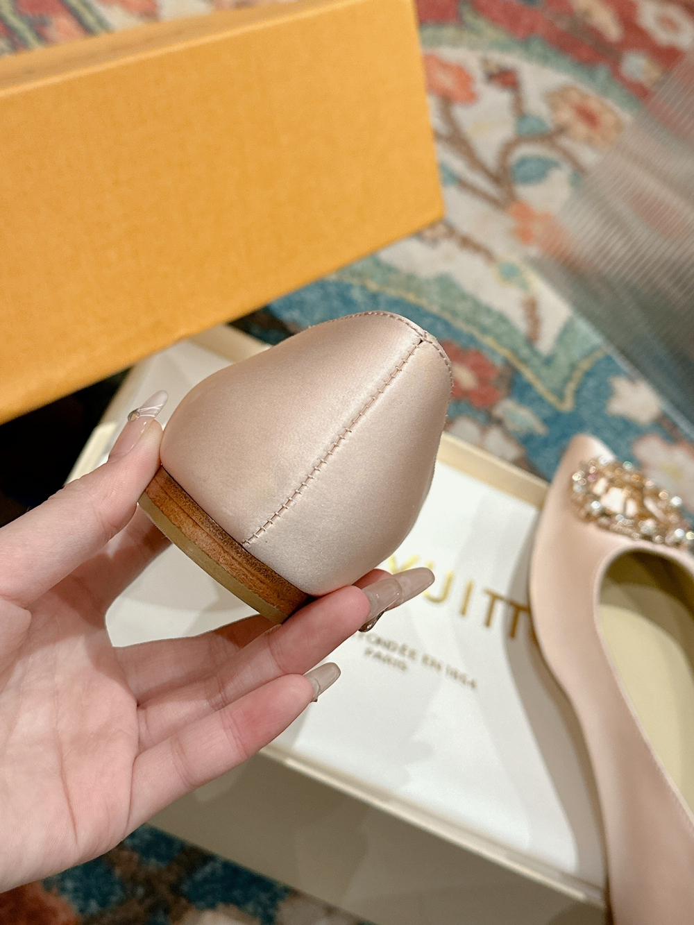 Louis Vuitton Met Flat Ballerina