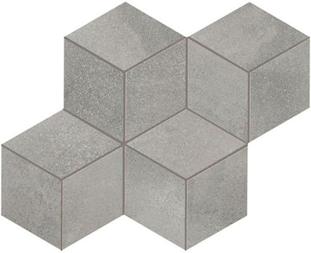 Мозаика Blaze Aluminium Mosaico Esagono Matt