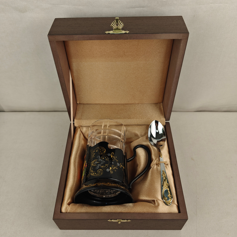 Чайный набор "Чаепитие" (Ручная роспись Палех)